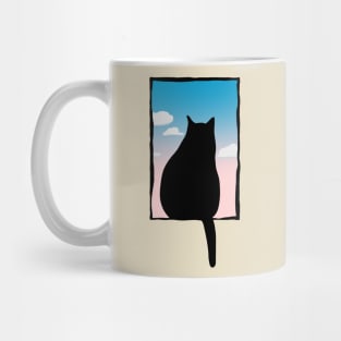 Cat view Mug